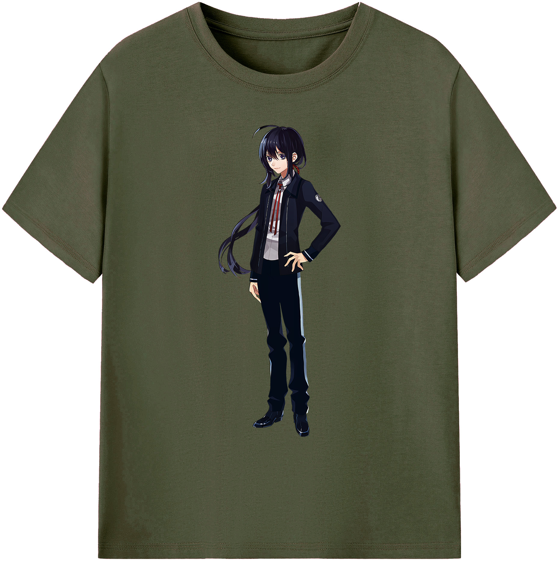 （画像用） 刀剣乱舞 Touken Ranbu 綿100％ メンズ半袖Tシャツ｜肌触りやわらか＆通気性
